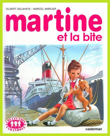 Martine albums detournement
